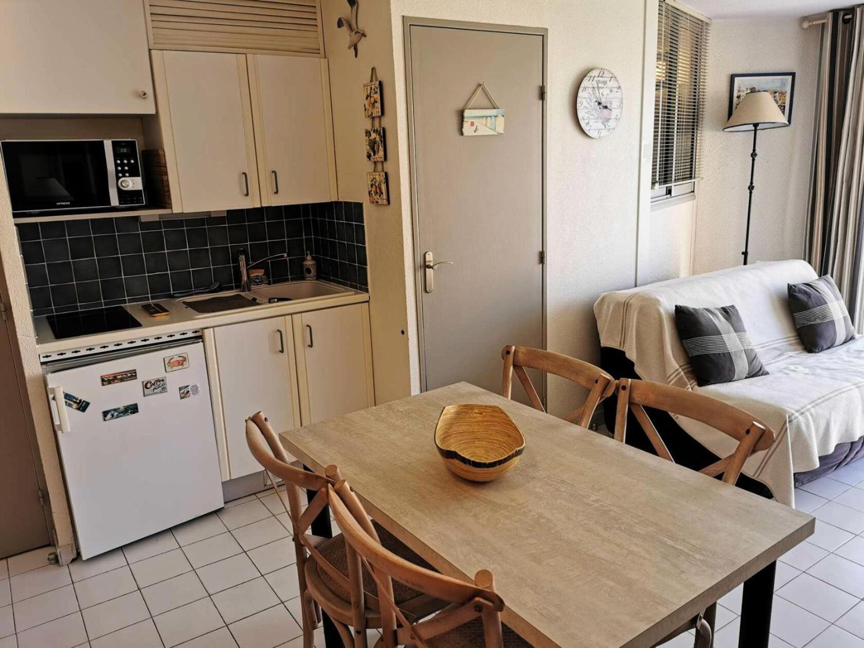 Residence Copacabana - Appartement Pour 6 Personnes A Port Leucate Avec Vue Sur La Mer. Ref: 1Cop_103A Mae-4684 Bagian luar foto